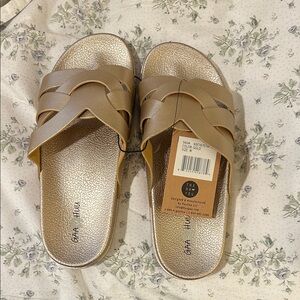 Gold Women's Sandals
